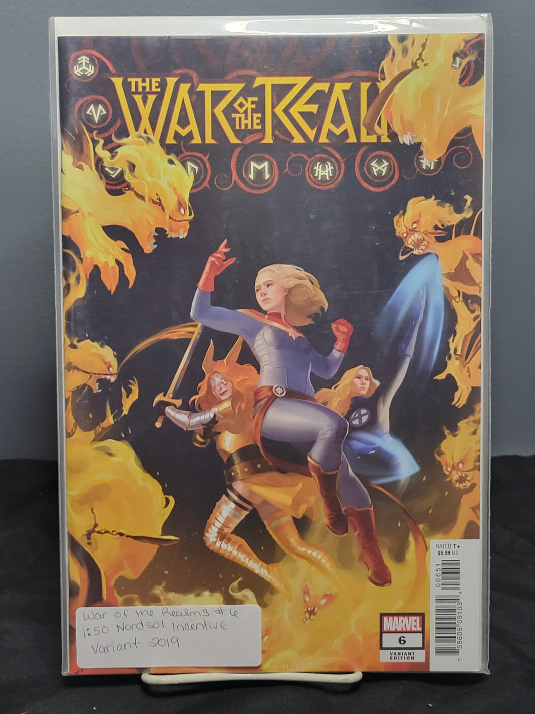 War Of The Realms #6 1:50 Variant