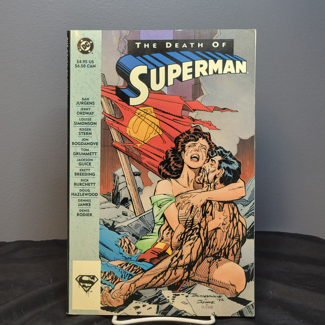 Death Of Superman TPB 4th Print