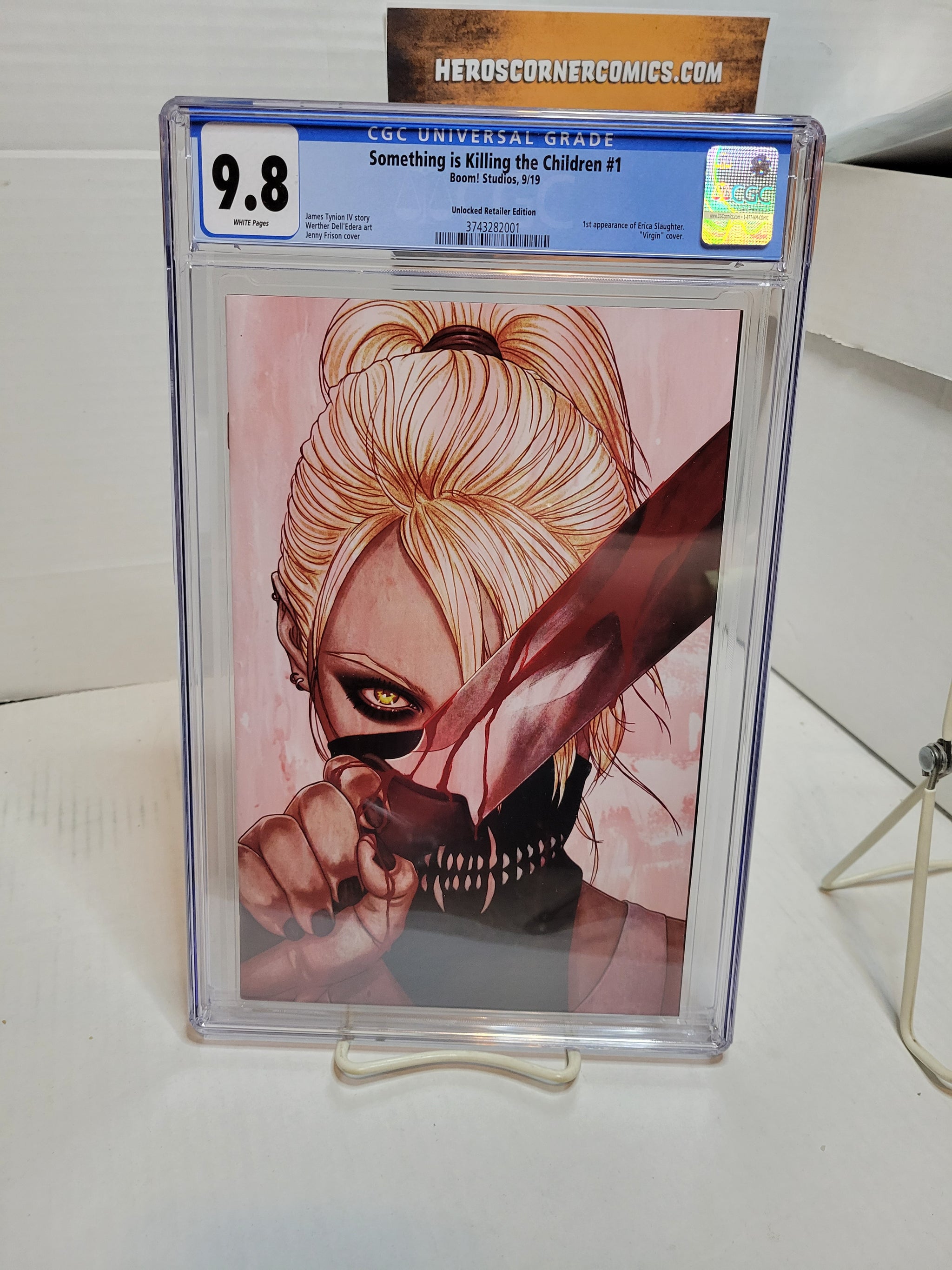 Something Is Killing The Children 7 2nd print cgc hot 9.6